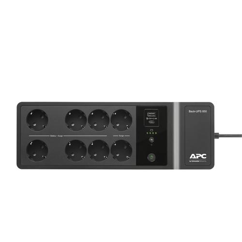 APC Back-UPS BE850G2-GR - Noodstroomvoeding 8x stopcontact, 850VA, 2 USB opladers, 1 USB datapoort - Image 7