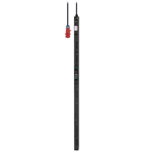 APC Easy PDU EPDU1232MBO, Metered-By-Outlet, 0U, 32A, 400V, (18x)C13 & (6x)C19, IEC60309 32A 3Fase stekker - Image 1