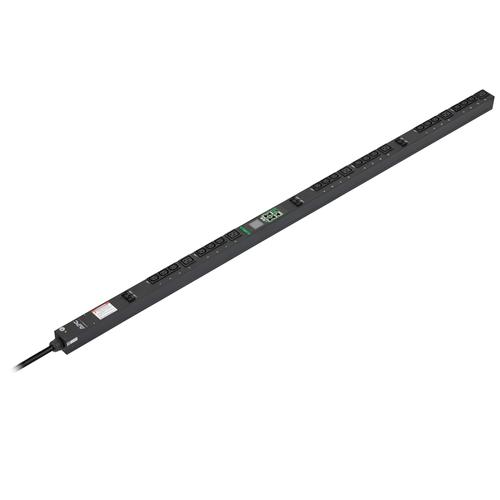 APC Easy PDU EPDU1232MBO, Metered-By-Outlet, 0U, 32A, 400V, (18x)C13 & (6x)C19, IEC60309 32A 3Fase stekker - Image 2