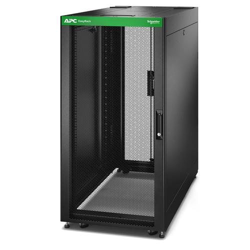 APC NetShelter Easy ER6402 - 24U/HE, 600mm(b) x 1000mm(d) 19" IT rack, met zijpanelen - Image 1