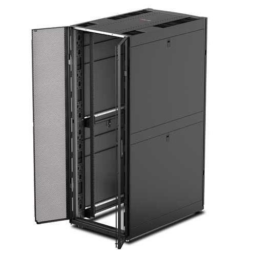 APC NetShelter SX 42U 750mm(b) x 1070mm(d) 19" IT rack, netwerkbehuizing met zijpanelen, zwart - Image 2