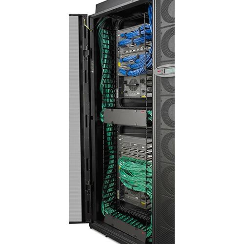 APC NetShelter SX 42U 750mm(b) x 1070mm(d) 19" IT rack, netwerkbehuizing met zijpanelen, zwart - Image 7