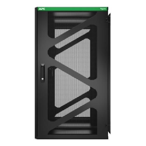 APC NetShelter WX AR124SM - 19inch Wand patchkast, 24U/HE, 800MM diep, Zijmontage, Gemonteerd - Image 1