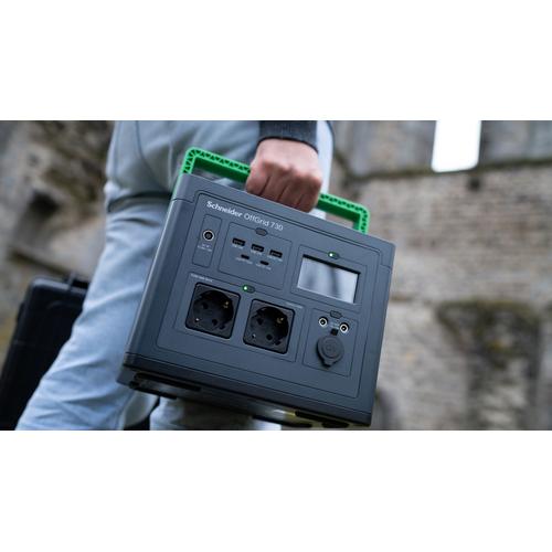 APC SE OffGrid Portable Power Station 500 - Li-Ion accu, LCD, 2x stopcontact, 3x USB-A, 2x USB-C, 3x 12V, draadloze lader - Image 3