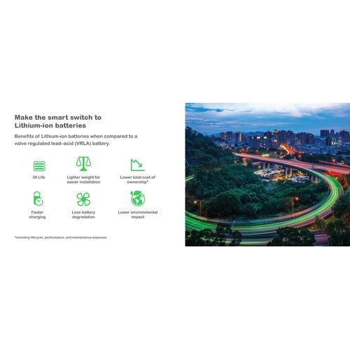 APC Smart-UPS Li-ion SCL500RMI1UC Noodstroomvoeding - 4x C13, short depth, Rack/tower/wall mount, SmartConnect, 500VA - Image 3