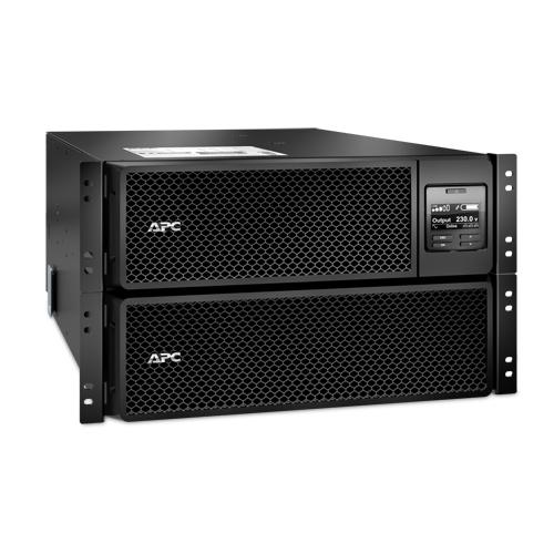APC Smart-UPS On-Line SRT10KRMXLI - 10kW/VA, 6x C13 + 4x C19 + hardwire 1 fase uitgang, rackmountable, Embedded NMC - Image 1
