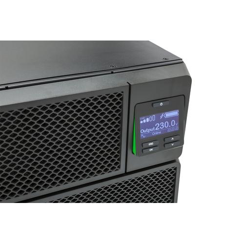 APC Smart-UPS On-Line SRT5KRMXLI - 5kW/VA, 6x C13, 4x C19 uitgang, rackmountable, Embedded NMC - Image 3