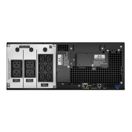 APC Smart-UPS On-Line SRT6KRMXLI - 6kW/VA, 6x C13 + 4x C19 + hardwire 1 fase uitgang, rackmountable, Embedded NMC - Image 6