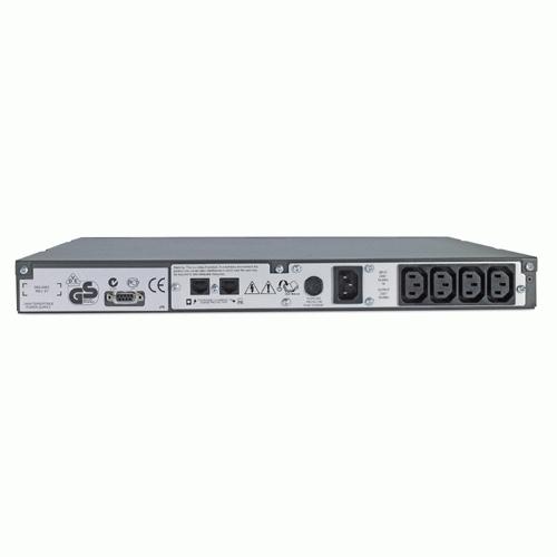 APC Smart-UPS SC450RMI1U - 450VA, 4x C13 uitgang, rack mountable, serieel - Image 2