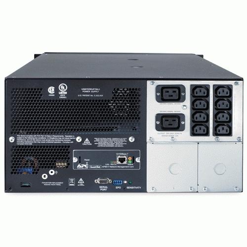 APC Smart-UPS SUA5000RMI5U - 5000VA, 8x C13, 2x C19 uitgang, NMC, Rackmount/Tower - Image 3