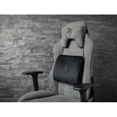 Arozzi Lumbar Support - Black Velour - Image 4