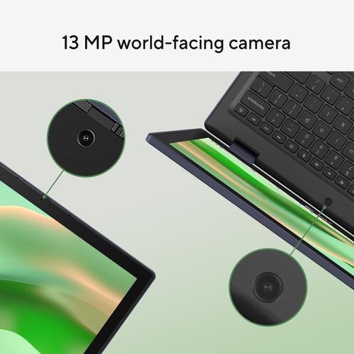 ASUS Chromebook CR12 Flip CR1204FGA-R90096 Intel® N N200 31 cm (12.2") Touchscreen WUXGA 16 GB LPDDR5-SDRAM 128 GB eMMC Wi-Fi 6E (802.11ax) ChromeOS Nederlands Grijs - Image 10