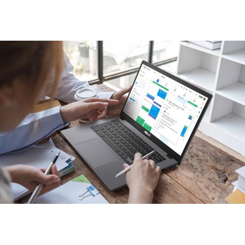 ASUS Chromebook Plus CX34 CX3402CVA-PQ0559 Intel® Core™ i3 i3-1315U 35,6 cm (14") Full HD 8 GB LPDDR5x-SDRAM 128 GB UFS Wi-Fi 6E (802.11ax) ChromeOS Nederlands Grijs - Image 3