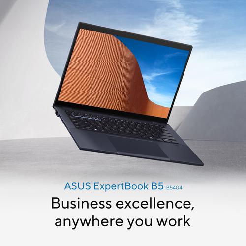 ASUS ExpertBook B5 B5404CMA-QM1478X Intel Core Ultra 7 165H Laptop 35,6 cm (14") WQXGA 32 GB DDR5-SDRAM 256 GB SSD Wi-Fi 6E (802.11ax) Windows 11 Pro Duits Zwart - Image 8