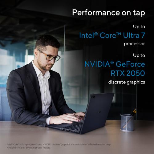 ASUS ExpertBook B5 B5404CMA-QM1478X Intel Core Ultra 7 165H Laptop 35,6 cm (14") WQXGA 32 GB DDR5-SDRAM 256 GB SSD Wi-Fi 6E (802.11ax) Windows 11 Pro Duits Zwart - Image 9