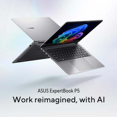 ASUS ExpertBook P5 P5405CSA-NZ0174X Intel Core Ultra 5 226V Laptop 35,6 cm (14") WQXGA 16 GB LPDDR5x-SDRAM 512 GB SSD Wi-Fi 6E (802.11ax) Windows 11 Pro US International Grijs - Image 3