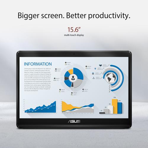ASUS ExpertCenter E1 AiO E1600WKAT-BMR125M Intel® Celeron® N N4500 39,6 cm (15.6") 1920 x 1080 Pixels Touchscreen All-in-One tablet PC 4 GB DDR4-SDRAM 512 GB SSD Wi-Fi 6 (802.11ax) Zwart - Image 8