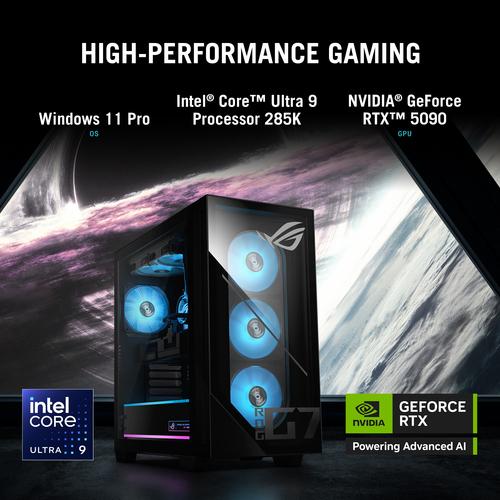 ASUS ROG G700 G700TF-09285K060W Intel Core Ultra 9 285K 64 GB DDR5-SDRAM 2 TB SSD NVIDIA GeForce RTX 5080 Windows 11 Home Tower PC Zwart - Image 8