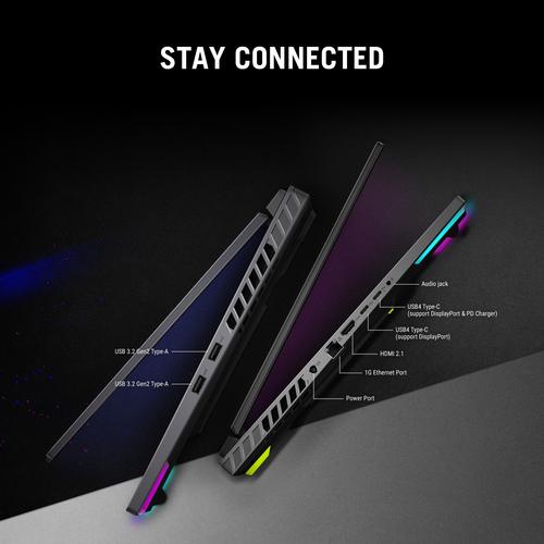 ASUS ROG Strix G16 G614FR-RV014W Copilot+ PC AMD Ryzen™ 9 Laptop 40,6 cm (16") WUXGA 32 GB DDR5-SDRAM 2 TB SSD NVIDIA GeForce RTX 5070 Ti Wi-Fi 6E (802.11ax) Windows 11 Home Nederlands Zwart, Grijs - Image 9