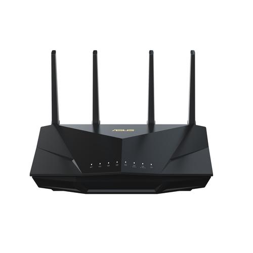 ASUS RT-AX5400 draadloze router Gigabit Ethernet Dual-band (2.4 GHz / 5 GHz) Zwart - Image 1