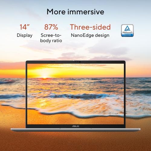 ASUS Vivobook 14 M1407KA-LY090W AMD Ryzen AI 5 340 Laptop 35,6 cm (14") WUXGA 16 GB DDR5-SDRAM 512 GB SSD Wi-Fi 6 (802.11ax) Windows 11 Home Nederlands Zilver - Image 10