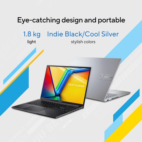 ASUS Vivobook 16 X1605VA-MB1903W Intel® Core™ i9 i9-13900H Laptop 40,6 cm (16") WUXGA 16 GB DDR4-SDRAM 1 TB SSD Wi-Fi 6E (802.11ax) Windows 11 Home Nederlands Zwart - Image 8