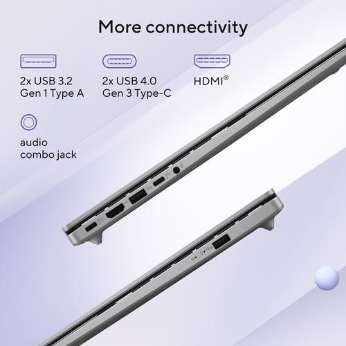 ASUS Vivobook 16 X1607QA-MB046W Copilot+ PC Qualcomm Snapdragon X1-26-100 Laptop 40,6 cm (16") WUXGA 16 GB LPDDR5x-SDRAM 512 GB SSD Wi-Fi 6E (802.11ax) Windows 11 Home Nederlands Zwart, Blauw - Image 8