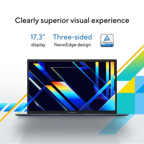 ASUS Vivobook 17 X1704VA-AU810W Intel Core 5 120U Laptop 43,9 cm (17.3") Full HD 16 GB DDR4-SDRAM 512 GB SSD Wi-Fi 6 (802.11ax) Windows 11 Home Nederlands Blauw - Image 4