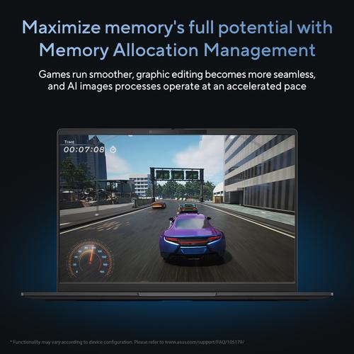 ASUS Vivobook S 14 OLED S5406SA-QD077W Copilot+ PC Intel Core Ultra 7 258V Laptop 35,6 cm (14") WUXGA 32 GB LPDDR5x-SDRAM 1 TB SSD Wi-Fi 7 (802.11be) Windows 11 Home Nederlands Blauw - Image 6