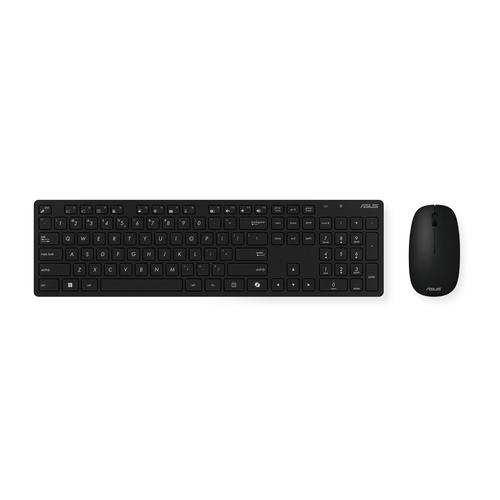 ASUS W5000 Wireless Keyboard and Mouse Set toetsenbord Inclusief muis Universeel RF Draadloos Zwart - Image 1