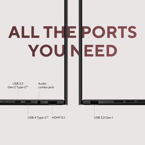 ASUS Zenbook 14 OLED UM3406KA-QD139W AMD Ryzen AI 7 350 Laptop 35,6 cm (14") WUXGA 32 GB LPDDR5x-SDRAM 1 TB SSD Wi-Fi 6E (802.11ax) Windows 11 Home Nederlands Zwart - Image 7