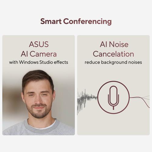 ASUS Zenbook 14 OLED UM3406KA-QD139W AMD Ryzen AI 7 350 Laptop 35,6 cm (14") WUXGA 32 GB LPDDR5x-SDRAM 1 TB SSD Wi-Fi 6E (802.11ax) Windows 11 Home Nederlands Zwart - Image 8