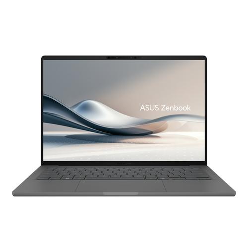 ASUS Zenbook A14 UX3407QA-QD220W Copilot+ PC Qualcomm Snapdragon X1-26-100 Laptop 35,6 cm (14") WUXGA 32 GB LPDDR5x-SDRAM 1 TB SSD Wi-Fi 6E (802.11ax) Windows 11 Home Nederlands Grijs - Image 1