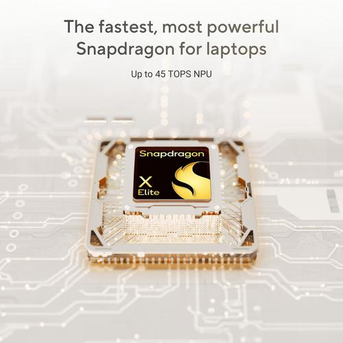 ASUS Zenbook A14 UX3407QA-QD220W Copilot+ PC Qualcomm Snapdragon X1-26-100 Laptop 35,6 cm (14") WUXGA 32 GB LPDDR5x-SDRAM 1 TB SSD Wi-Fi 6E (802.11ax) Windows 11 Home Nederlands Grijs - Image 2