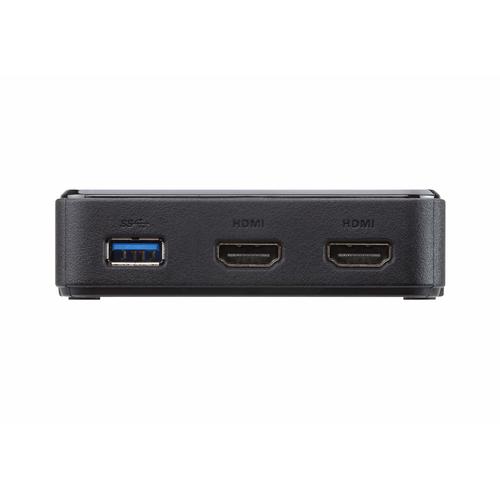 ATEN UH3233 Bedraad USB 3.2 Gen 1 (3.1 Gen 1) Type-C Zwart - Image 2