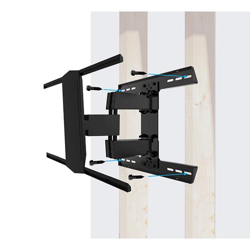 B-Tech Twin Cantilever 190,5 cm (75") Muur Zwart - Image 6