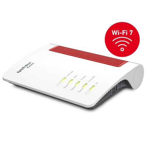 Box FRITZ! 6670 Cable Edition International draadloze router 2.5 Gigabit Ethernet Dual-band (2.4 GHz / 5 GHz) Rood, Wit - Image 2