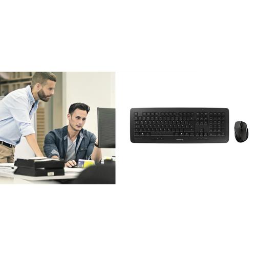 CHERRY DW 5100 toetsenbord Inclusief muis Universeel RF Draadloos Amerikaans Engels Zwart - Image 3