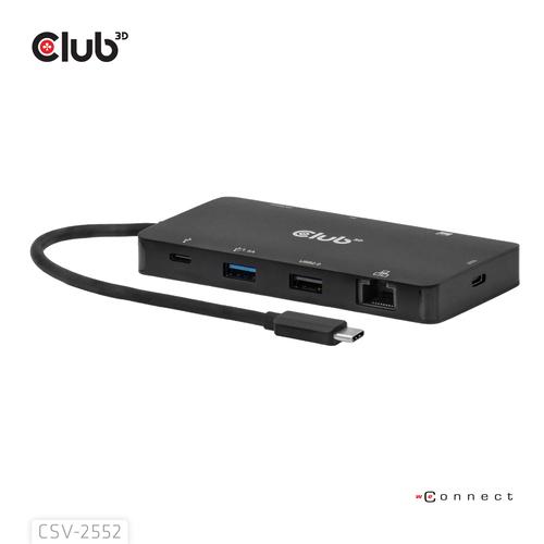 CLUB3D 9-1 Dual HDMI™ USB-C® Hub PD3.0 100W - Image 6