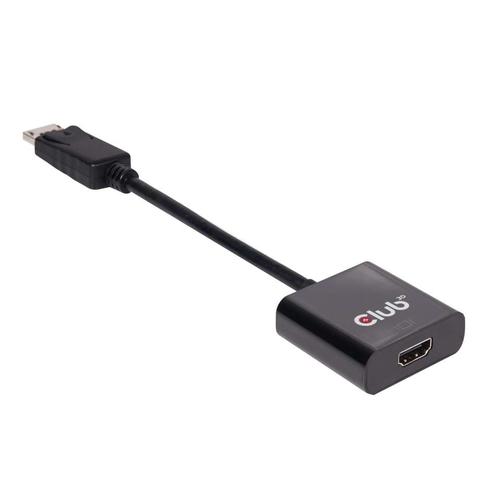 CLUB3D DisplayPort 1.2 to HDMI 2.0 UHD Active Adapter - Image 1