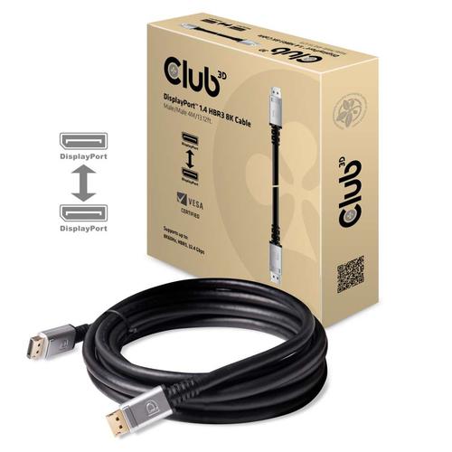 CLUB3D DisplayPort 1.4 HBR3 8K Kabel M/M 4meter - Image 2