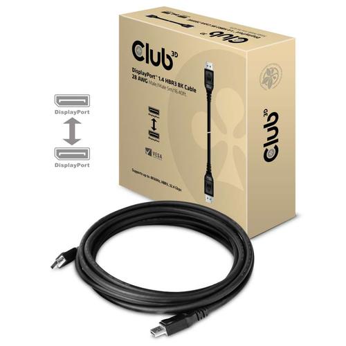 CLUB3D DisplayPort 1.4 HBR3 8K Kabel M/M 5 meter - Image 2