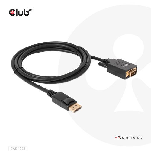 CLUB3D DisplayPort to VGA Cable M/M - Image 7