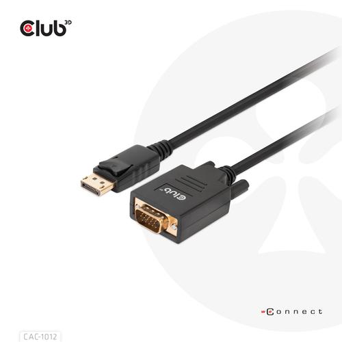 CLUB3D DisplayPort to VGA Cable M/M - Image 8