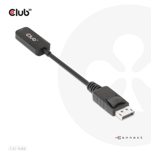 CLUB3D DisplayPort1.4 to HDMI 4K120Hz/8K60Hz HDR Active adapter M/F - Image 6