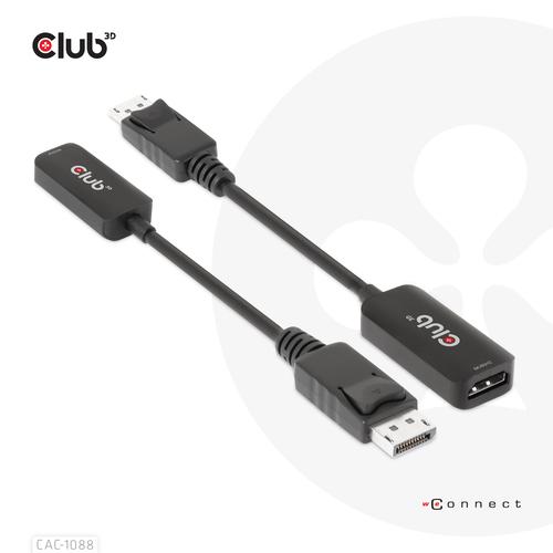 CLUB3D DisplayPort1.4 to HDMI 4K120Hz/8K60Hz HDR Active adapter M/F - Image 8