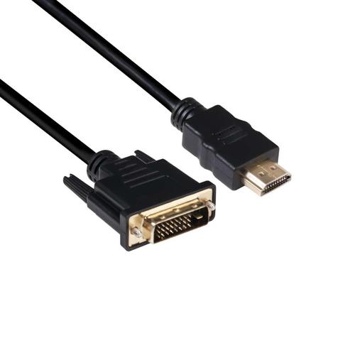 CLUB3D DVI to HDMI 1.4 Cable M/M 2 meter Bidirectional - Image 1