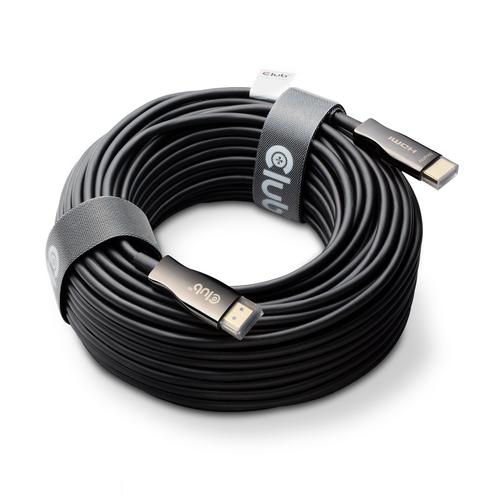 CLUB3D HDMI™ Hybrid AOC Cable 8K60Hz/4K120Hz 30m / 98.42 ft - Image 6