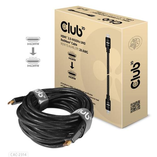 CLUB3D HDMI 2.0 4K60Hz UHD RedMere Kabel 15 meter - Image 5