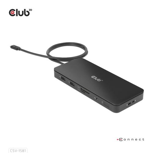 CLUB3D Thunderbolt 4 Certified 11-in-1 Docking Station - Image 10